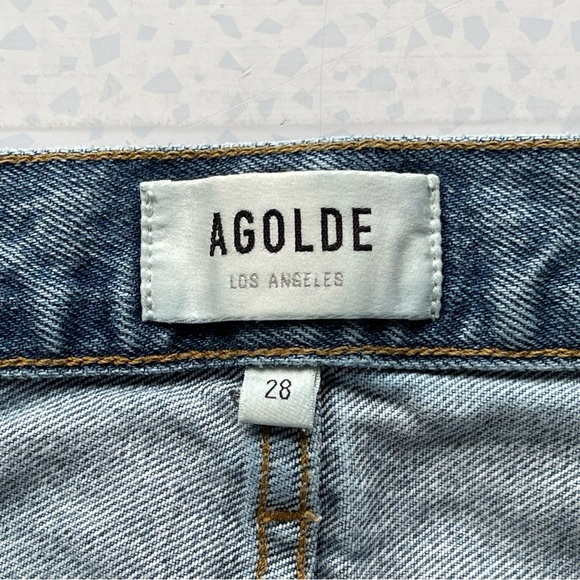 AGOLDE Wyman Low Slung Vintage Straight Jeans Size 28 - Picture 9 of 10